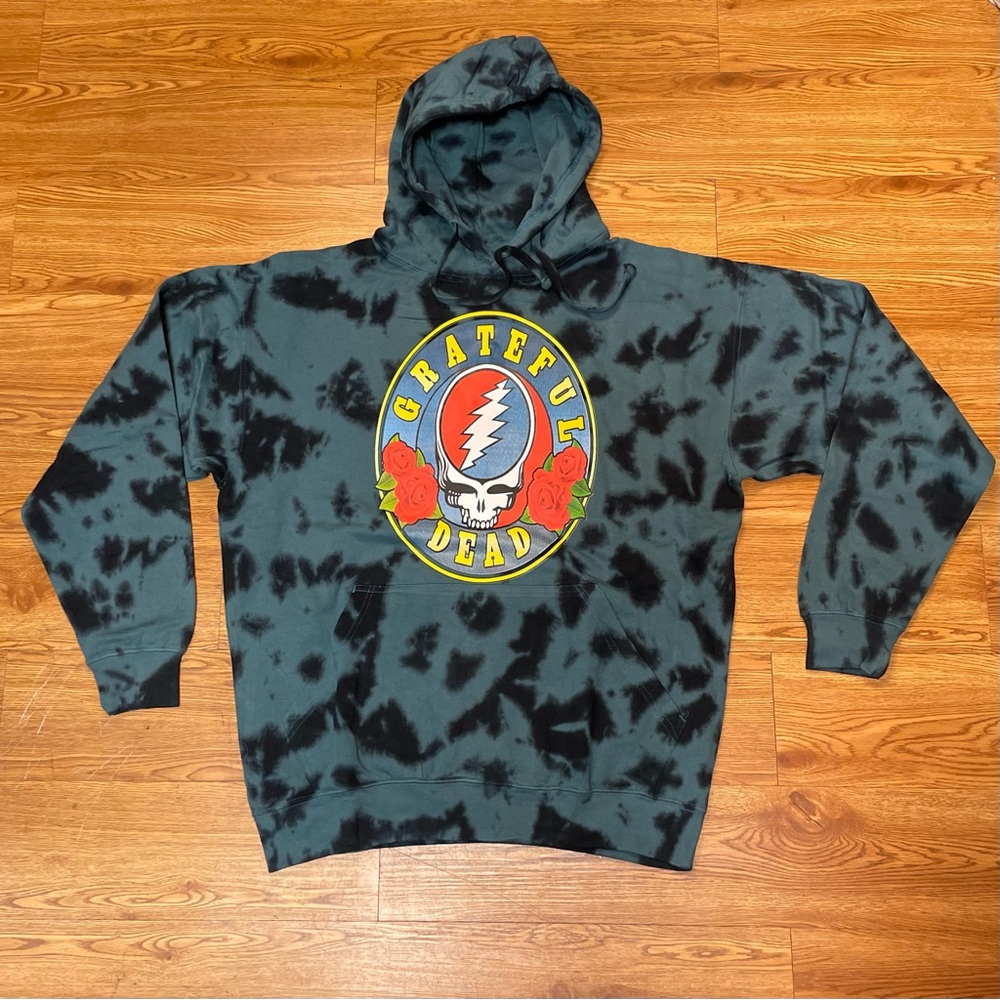 Grateful Dead Tie Dye Hoodie hooded sweatshirt M